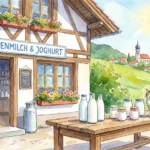 Weihenstephaner Milchladen: Frische direkt ab Werk Der Weihenstephaner Milchladen in Freising mit frischen Molkereiprodukten